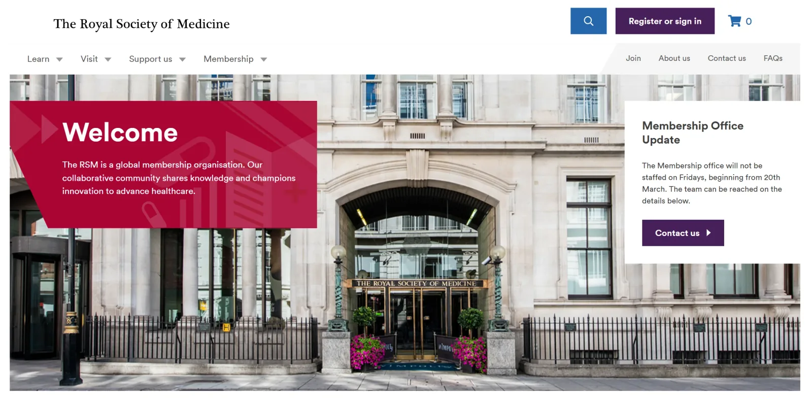 Royal Society of Medicine — conference venue